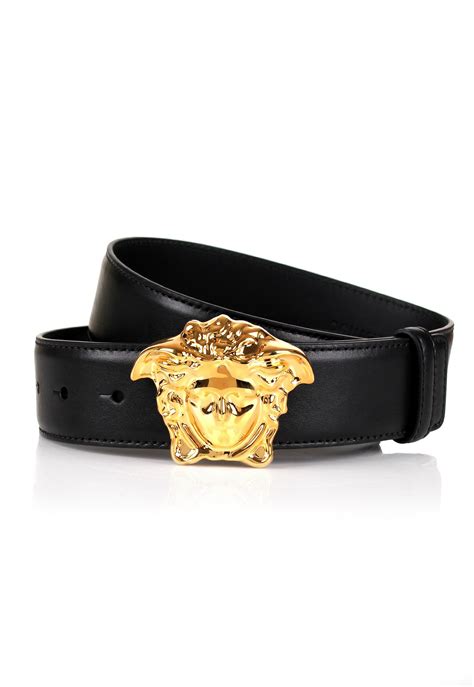 versace belt black and gold|versace men's belts on clearance.